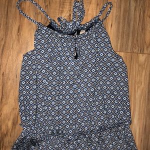 Bohemian pattern jumpsuit